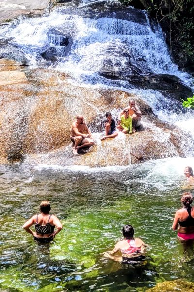 Cachoeira do Guaratuba um dos destinos mais procurados do litoral